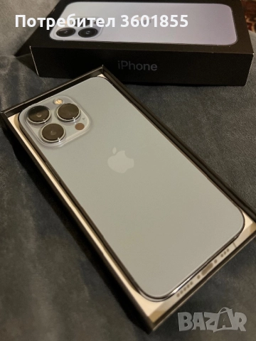 iPhone 13 PRO MAX 128GB Pacific blue, снимка 2 - Apple iPhone - 52396607
