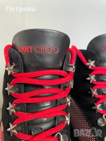 Боти Jimmy Choo ''Inca'' 37.5 Оригинал, снимка 5 - Дамски боти - 51766542