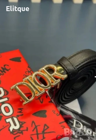 колани от естествена кожа в кутия Christian Dior , снимка 8 - Колани - 53587473
