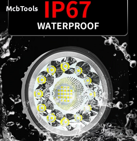 LED диоден халоген 99W, снимка 3 - Аксесоари и консумативи - 52047010