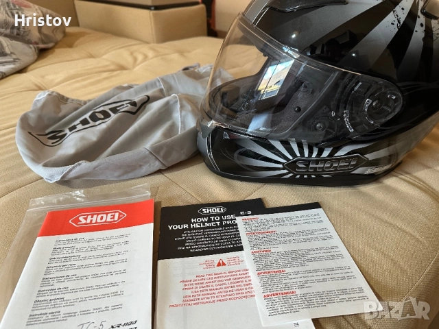 Shoei XR-1100 Conqueror TC-5, снимка 3 - Аксесоари и консумативи - 52242449