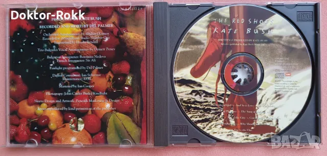 Kate Bush – The Red Shoes – CD, 1993, снимка 3 - CD дискове - 49338187