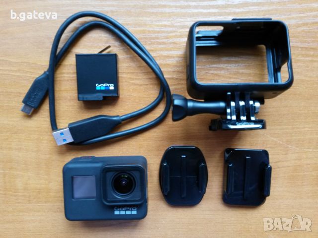 Екшън камера GoPro HERO7 Black + аксесоари, снимка 4 - Камери - 46116454