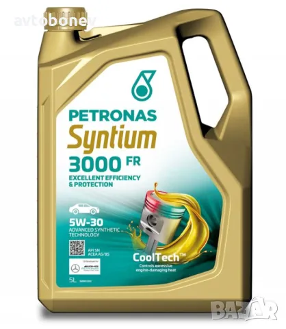 ДВИГАТЕЛНО МАСЛО PETRONAS SYNTIUM 3000FR 5W30, снимка 4 - Части - 31537542