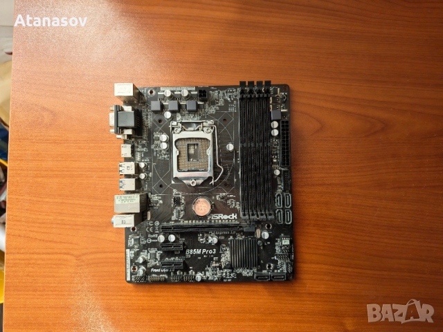 Asrock B85M Pro3 сокет 1150, снимка 5 - Дънни платки - 53682559