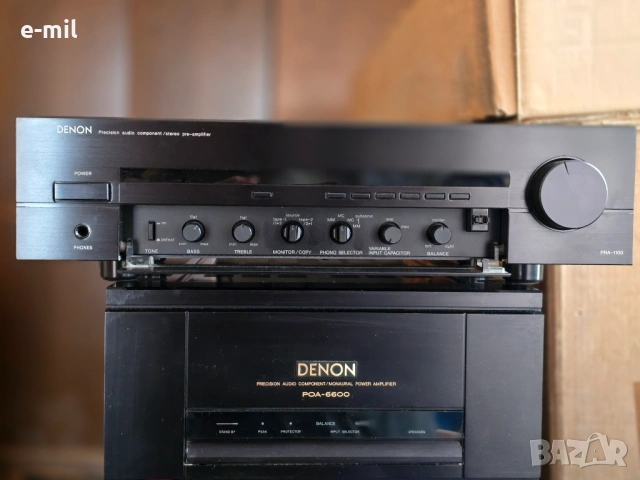 Denon PRA-1100 – Профилактиран, снимка 2 - Ресийвъри, усилватели, смесителни пултове - 53963469