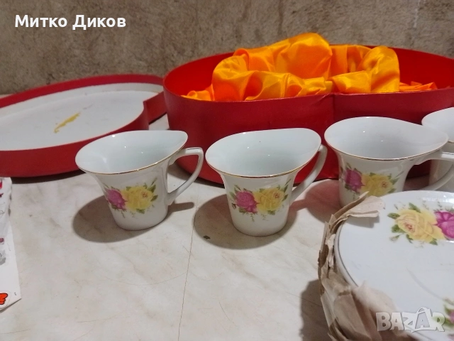 Сервиз а кафе чай нов 12 части, снимка 5 - Сервизи - 53649093