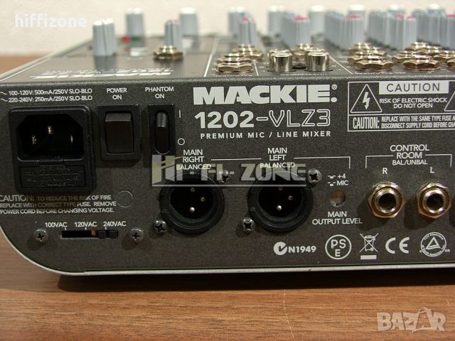  Пулт Mackie 1202 vlz3 , снимка 9 - Ресийвъри, усилватели, смесителни пултове - 46607896