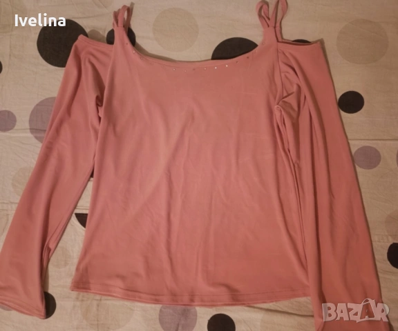 Дамска розова блуза