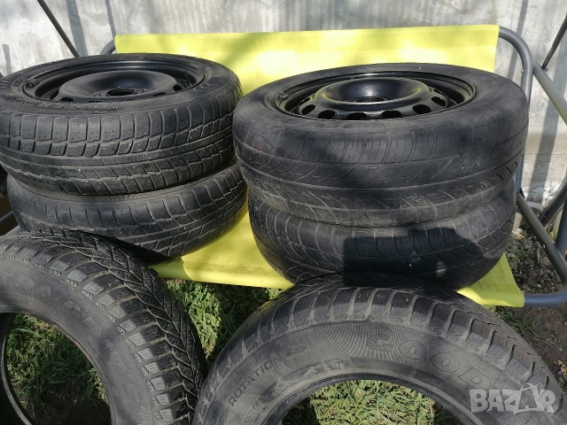 Гуми с джанти 13 ки и 14ки 