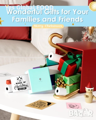 Phomemo M02 мини преносим термопринтер Bluetooth зелен, снимка 2 - Друга електроника - 51983989