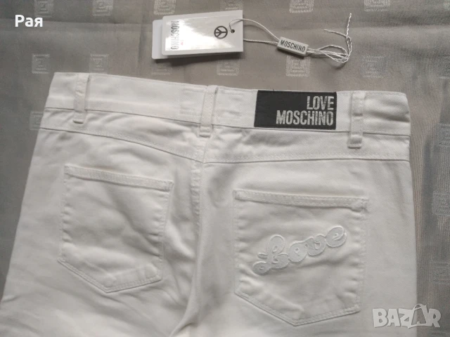 Дамски 7/8 дънки moschino love, снимка 10 - Дънки - 50778355