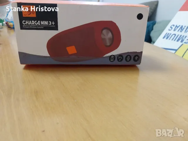 Колонка Charge mini 3+., снимка 2 - Bluetooth тонколони - 46865421