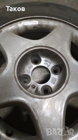 алуминиви джанти с гуми, снимка 2 - Гуми и джанти - 45435224