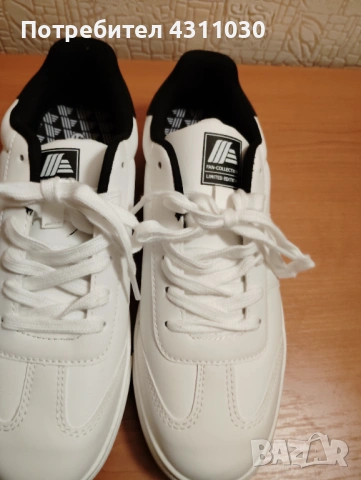 Мъжки кожени маратонки нови, номер 41, снимка 2 - Маратонки - 53366532