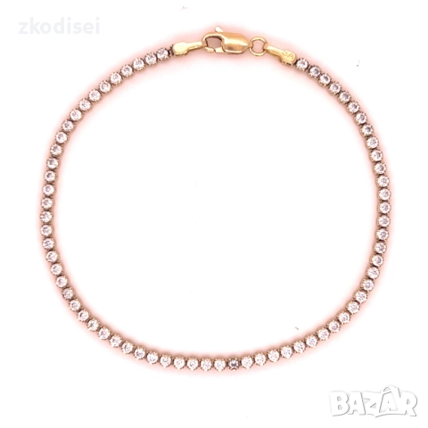 Златна дамска гривна 2,55гр. 16,7см. 14кр. проба:585 модел:35626-1