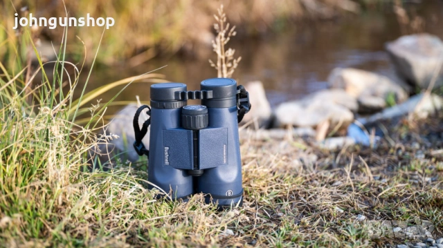Бинокъл Bushnell 10x42 Dark Blue Roof WP/FP Twist, снимка 2 - Оборудване и аксесоари за оръжия - 54154944