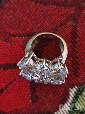 Масивен сребърен пръстен , снимка 5 - Пръстени - 52497966