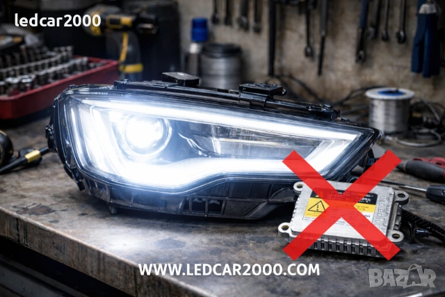 LED заместител на ксенон – монтаж преди баласта, снимка 2 - Аксесоари и консумативи - 53692244