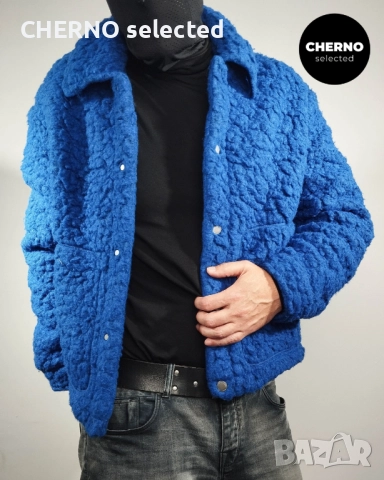Яке с изкуствен шърлинг ZARA Faux Shearling Jacket – размер L – ново с етикети, снимка 12 - Якета - 52930129