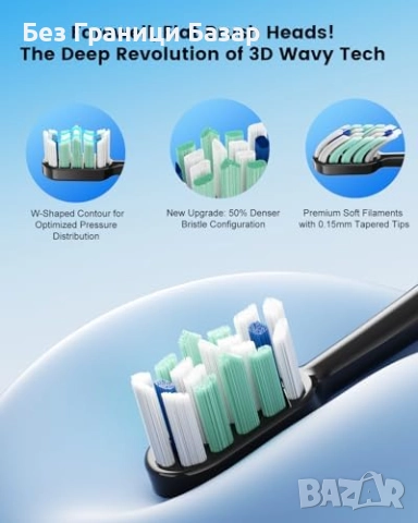 Нова Електрическа четка за зъби с дълбоко почистване и свеж дъх уста, снимка 4 - Други - 52774094