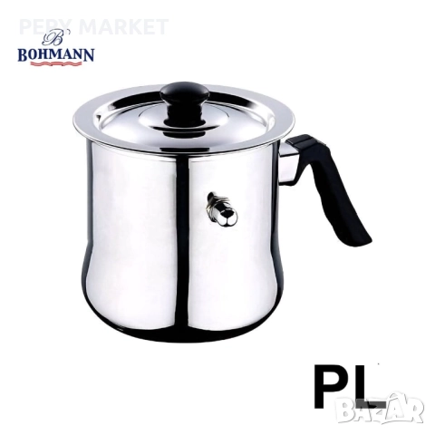 Млековарка Bohmann BH 1008-25 – Перфектният избор за лесно и безопасно варене на мляко Материал: Изр, снимка 1
