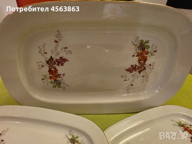 Порцеланов сервиз за ордьовър, снимка 2 - Сервизи - 51488693