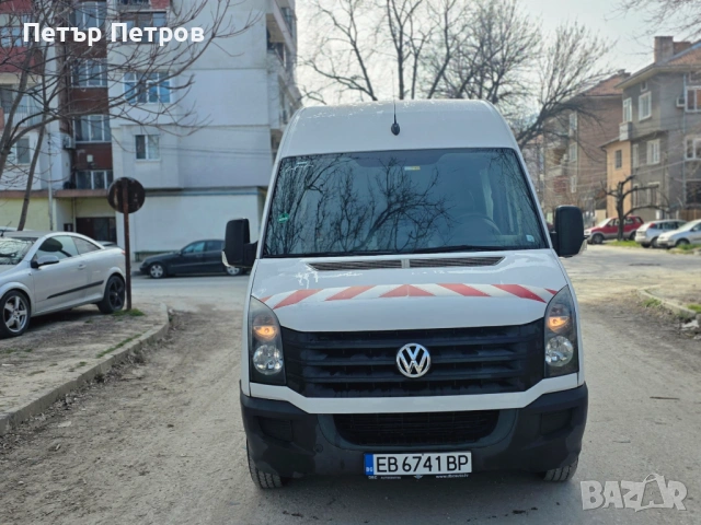 WV Crafter 2.0 TDI 163hp-6ск- 5+1места-MAXI-TipTop, снимка 2 - Автомобили и джипове - 53812403