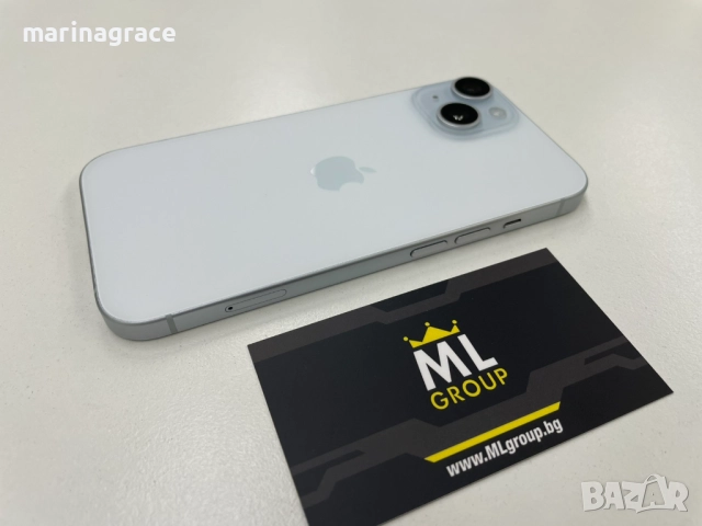 iPhone 15 128GB Blue, втора употреба, снимка 3 - Apple iPhone - 52584952
