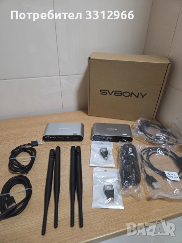 SVBONY TransAir2 (модел ST3) е безжична система за предаване на видеосигнал , снимка 2 - Друга електроника - 53780866