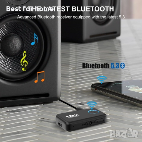 Bluetooth 5.3 музикален приемник за кола, снимка 4 - Други - 51572805