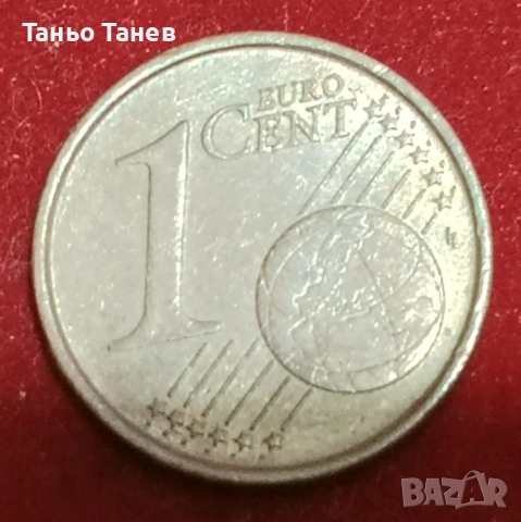 1Евро цент Италия -2002г. (R) , снимка 2 - Нумизматика и бонистика - 54162075