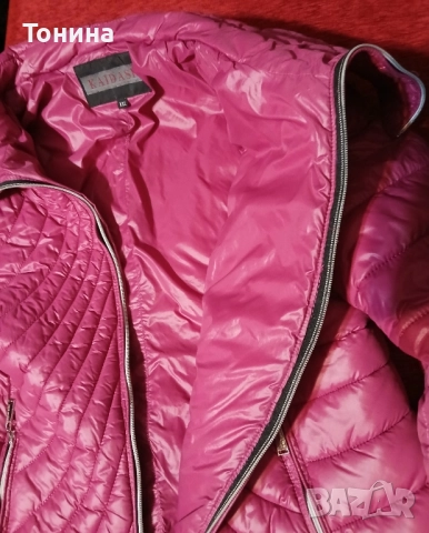 Дамско яке цвят циклама , снимка 4 - Якета - 52268038