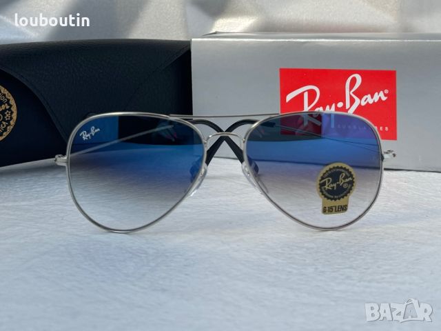Ray-Ban RB3025 висок клас унисекс слънчеви очила Рей-Бан дамски мъжки минерално стъкло, снимка 11 - Слънчеви и диоптрични очила - 45608966