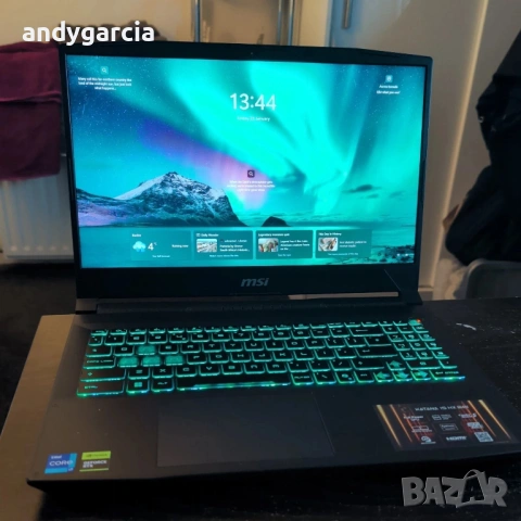 Intel Core i7 14650HX/Nvidia RTX 5070 8GB/15.6 2K 165Hz 100%DCI-P3/16GB RAM/512GB NVMe/MSI Katana 15, снимка 4 - Лаптопи за игри - 53388638