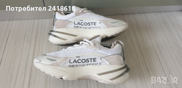 Lacoste Sneakers Mens Size 40.5 /- 26см UK 7 US 8 ОРИГИНАЛ! Мъжки сникърси!, снимка 7 - Кецове - 45636515