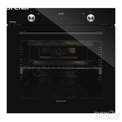 Вградена многофункционална фурна Taurus HM978BKD – 78 л, 3100 W, WaterSteam Clean, клас A, снимка 2 - Печки, фурни - 53586933