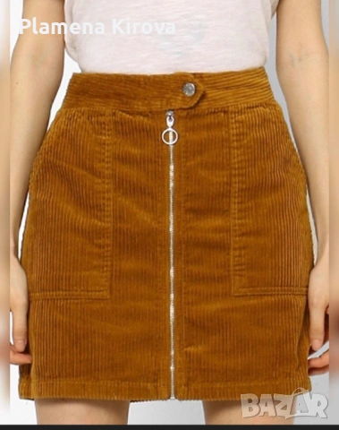 Мини пола | Кадифе | Размер М