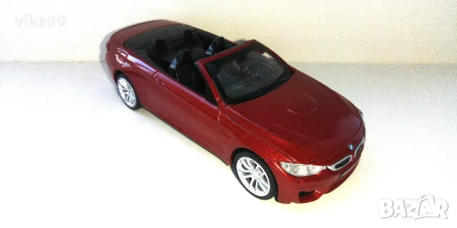 BMW M4 Cabrio CMC Toy 1:43 Shell V-Power, снимка 5 - Колекции - 47893598