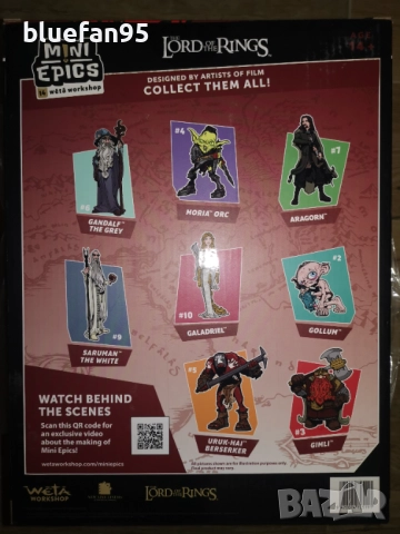 Weta Workshop The Lord of the Rings Mini Epics: The Balrog, снимка 2 - Колекции - 51898638