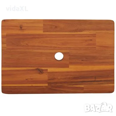 vidaXL Табуретка стъпало, 38x26x22 см, масивна акация（SKU:153332）, снимка 4 - Други - 48526638