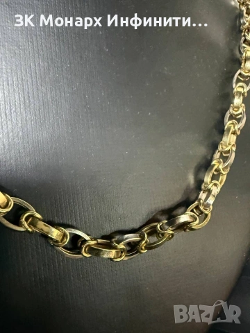 Златен ланец /585/, снимка 7 - Колиета, медальони, синджири - 54231700