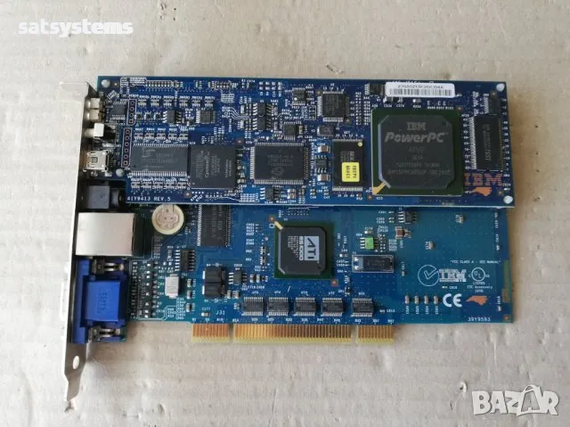 Видео карта IBM ATi ES1000 (RN50) 16MB DDR 128bit PCI, снимка 1 - Видеокарти - 47837783