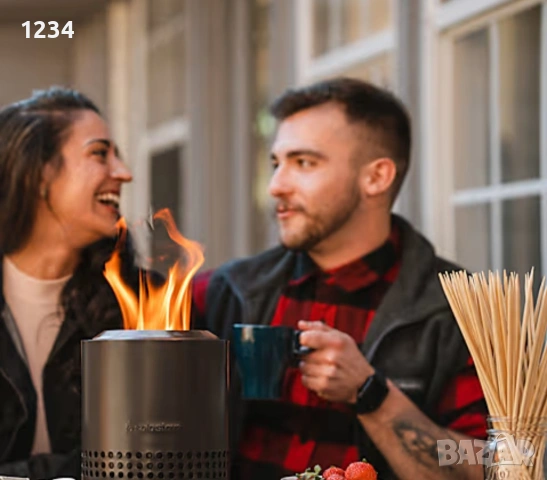 Solo Stove Mesa XL – компактно настолно огнище (7 инча) с поставка, снимка 5 - Други стоки за дома - 53707818
