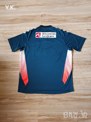 Оригинална мъжка тениска Hummel x AGF Aarhus, снимка 3 - Тениски - 45716353