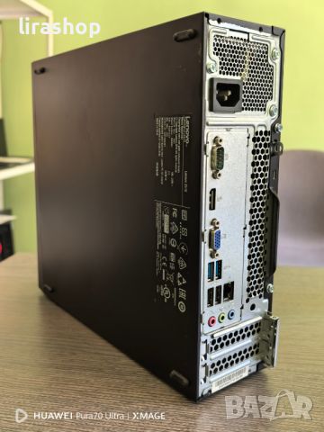 САМО днес! Lenovo ThinkCentre Edge S510 Core i5 6400| RAM 8 GB DDR4 | 120GB SSD, снимка 4 - За дома - 43746479