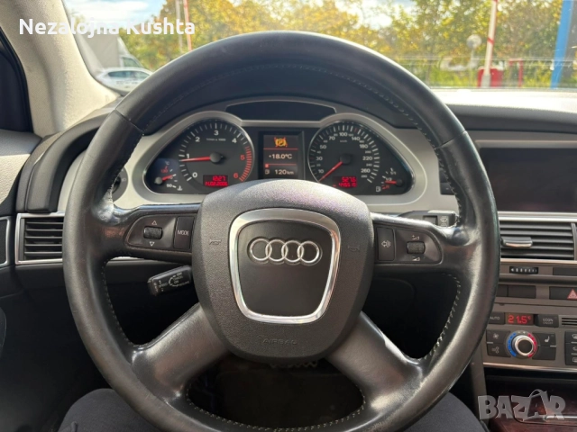 Audi A6 Avant 3.0 TDI Quattro – ABT пакет / Автомат / Кожа / Navi, снимка 11 - Автомобили и джипове - 52086831