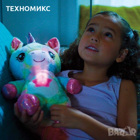 ПРОМО!!! Плюшена играчка с нощна лампа 2в1 + детски фенер, снимка 12 - Плюшени играчки - 53692956