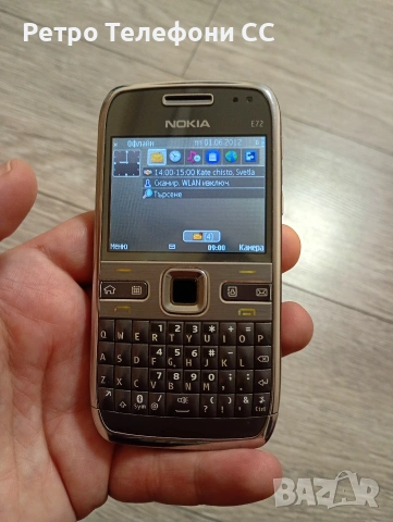 Nokia E72 Бг меню Нова батерия Запазен