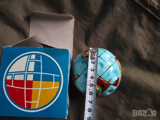 Глобус ,пъзел ,тип Рубик Hungarian Globe Puzzle Rubik, снимка 5 - Пъзели - 52634835